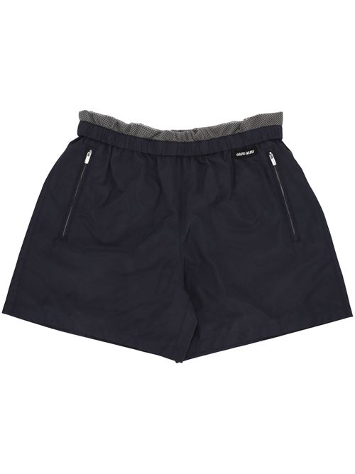 Wide leg Bermuda shorts MIU MIU | MP1880S-OOO121GF0008